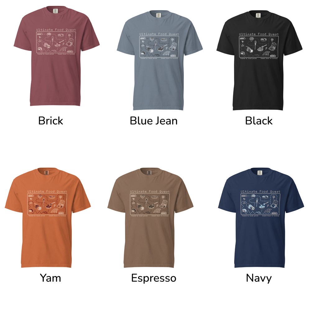Ultimate Island Food Quest™ Retro Gamer T-Shirt - Image 8