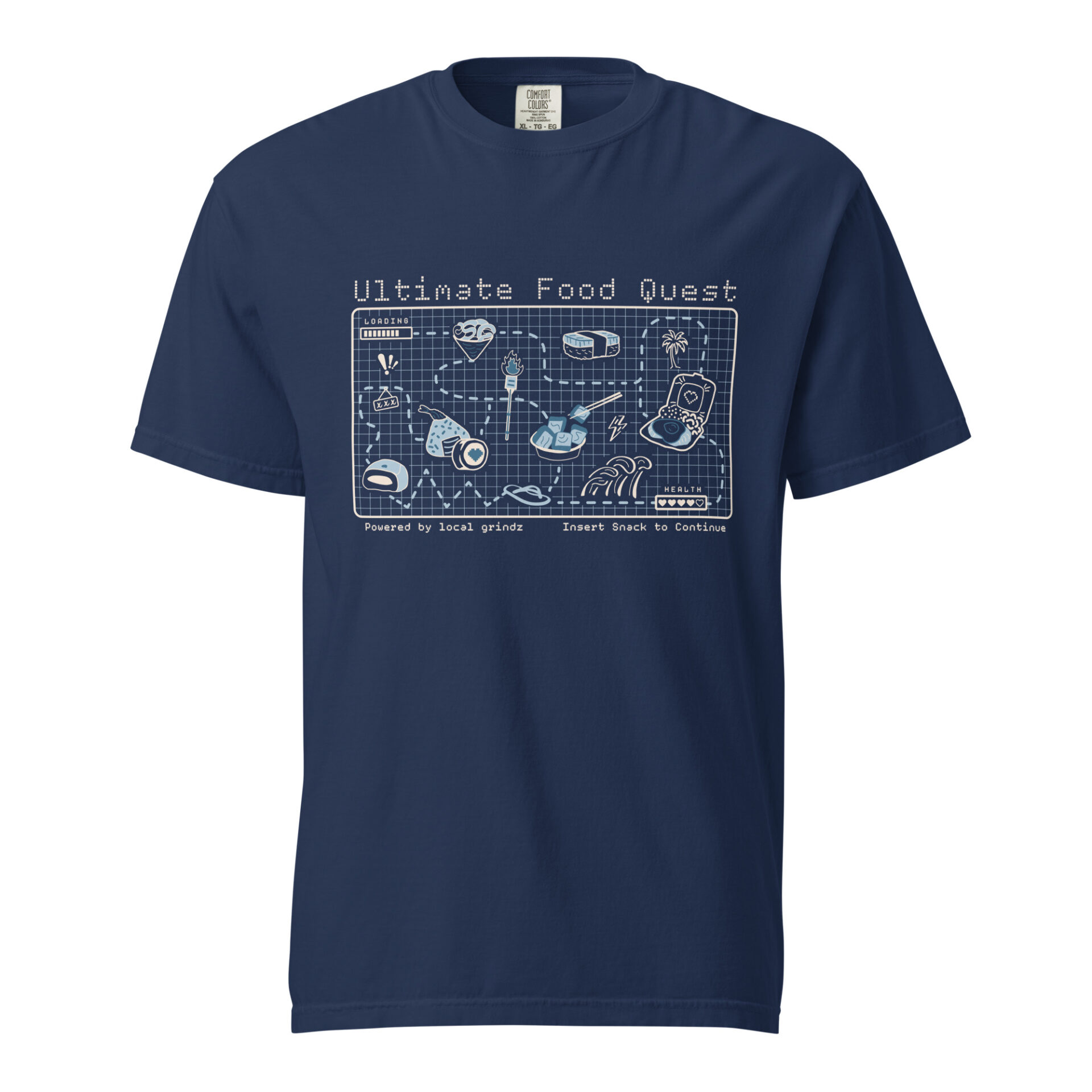 Ultimate Island Food Quest™ Retro Gamer T-Shirt - Image 13