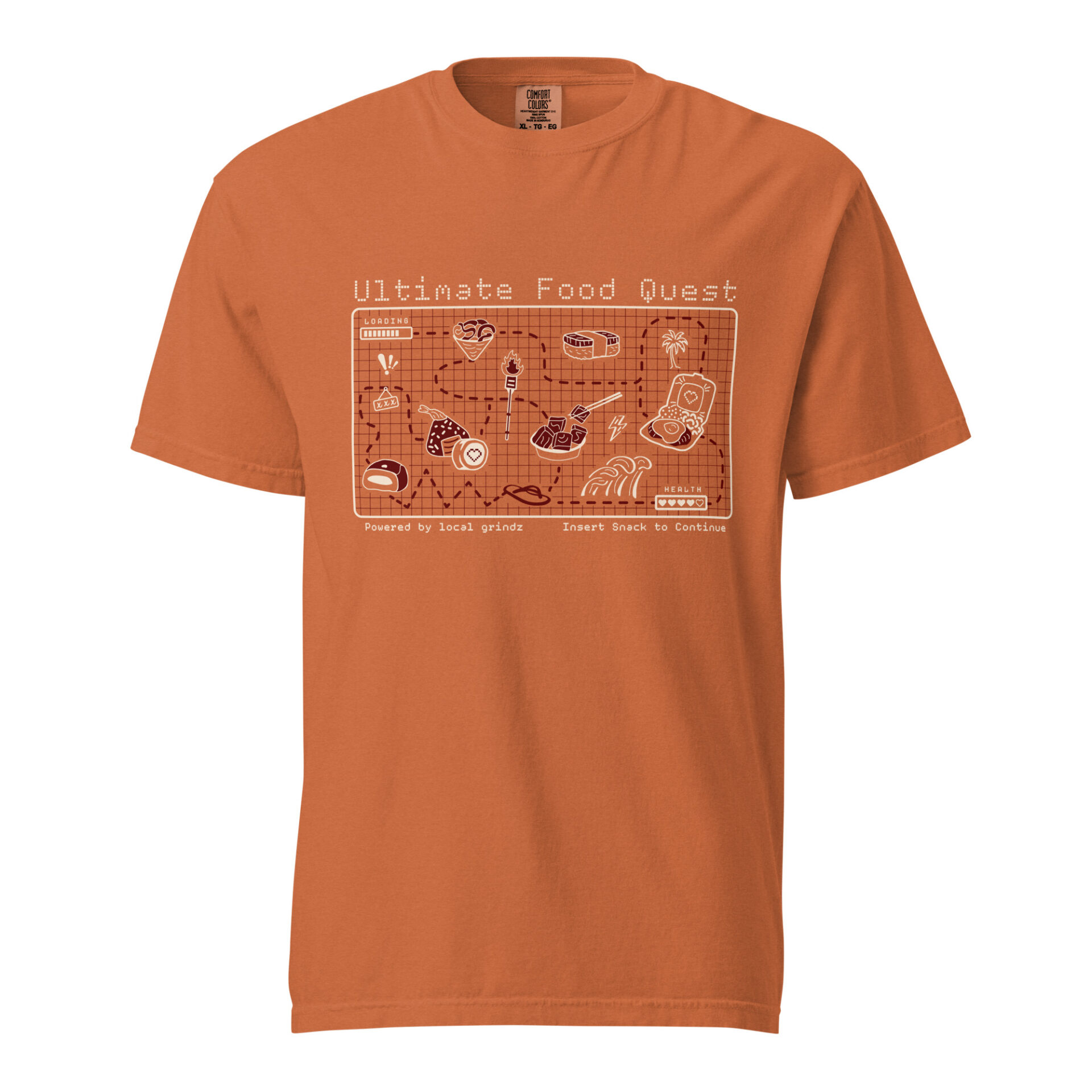 Ultimate Island Food Quest™ Retro Gamer T-Shirt - Image 14
