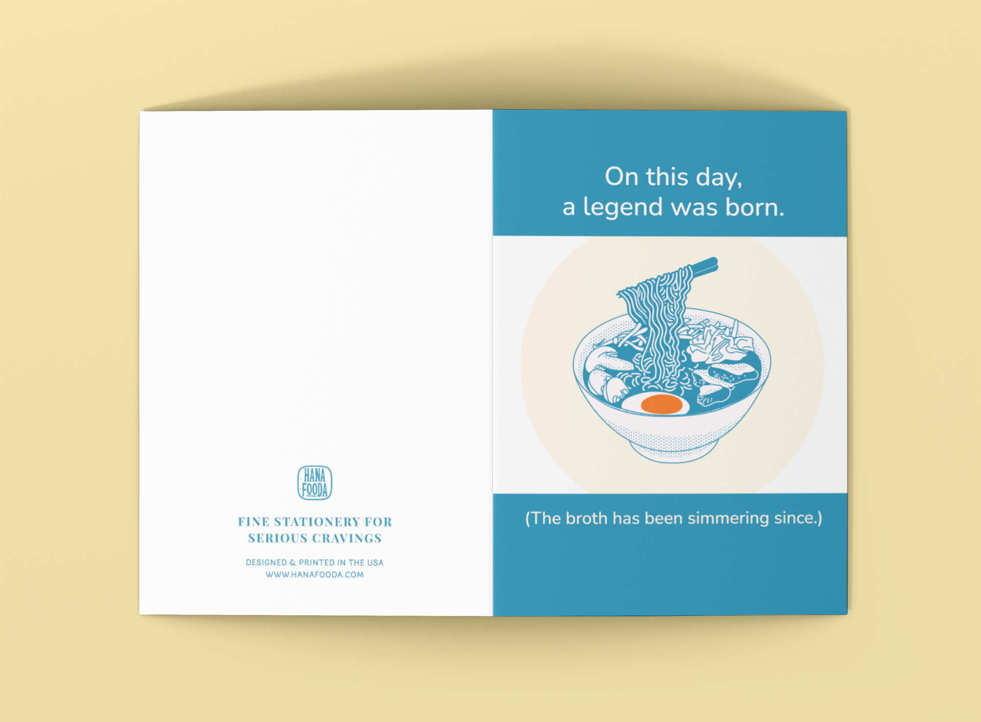 Fine Stationery for legendary saimin noodle lovers