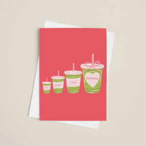 Muchas Matchas Birthday Card
